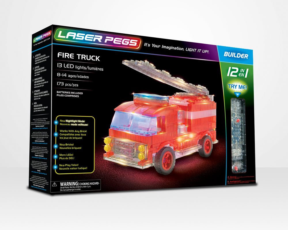 LASER PEGS® 12 I 1 FIRE TRUCK