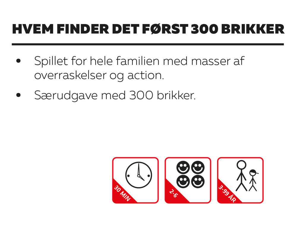 Hvem finder det først 300 brikker ny udgave