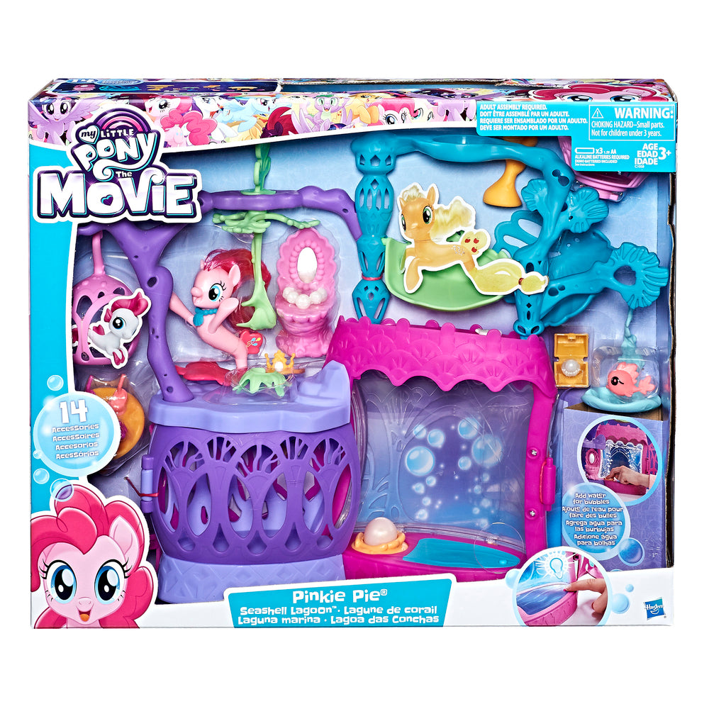 MY LITTLE PONY THE MOVIE SEASHELL LAGOON PLAYSET