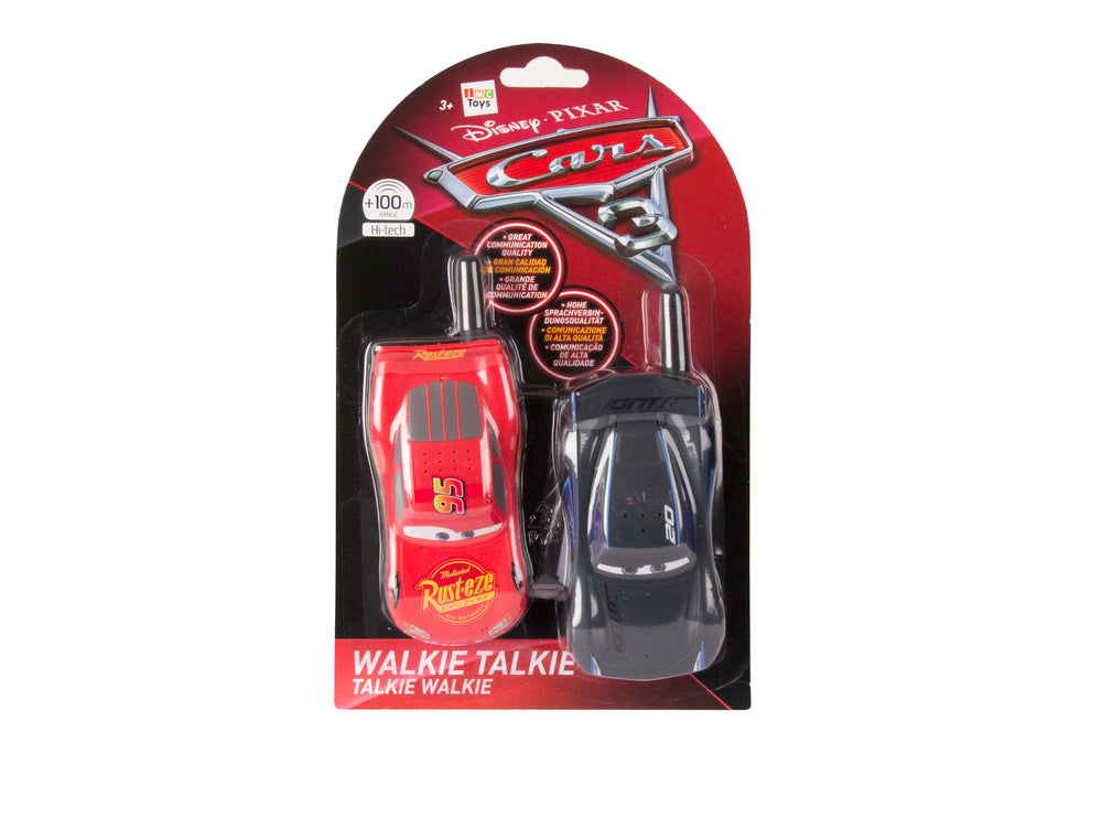 CARS 3 WALKIE TALKIE, 2,4 GHZ.