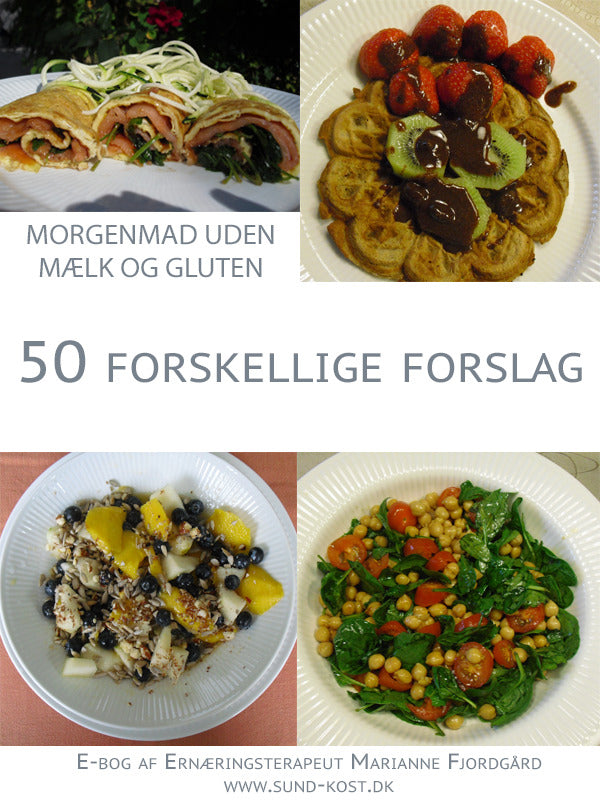 Morgenmad uden mælk og gluten