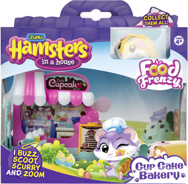 HAMSTER IN A HOUSE LILLE CUPCAKE'S BAGERI S2