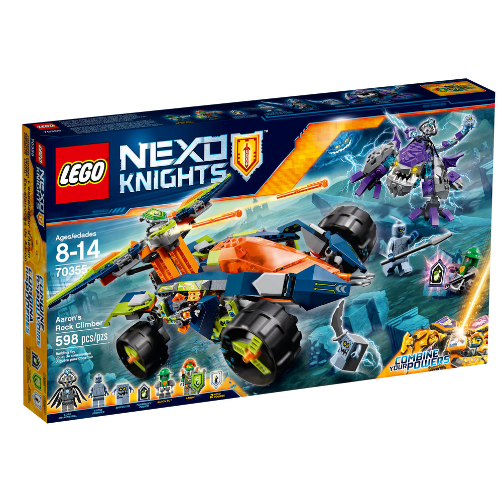 70355 LEGO NEXO KNIGHTS AARONS KLIPPEKLATRER