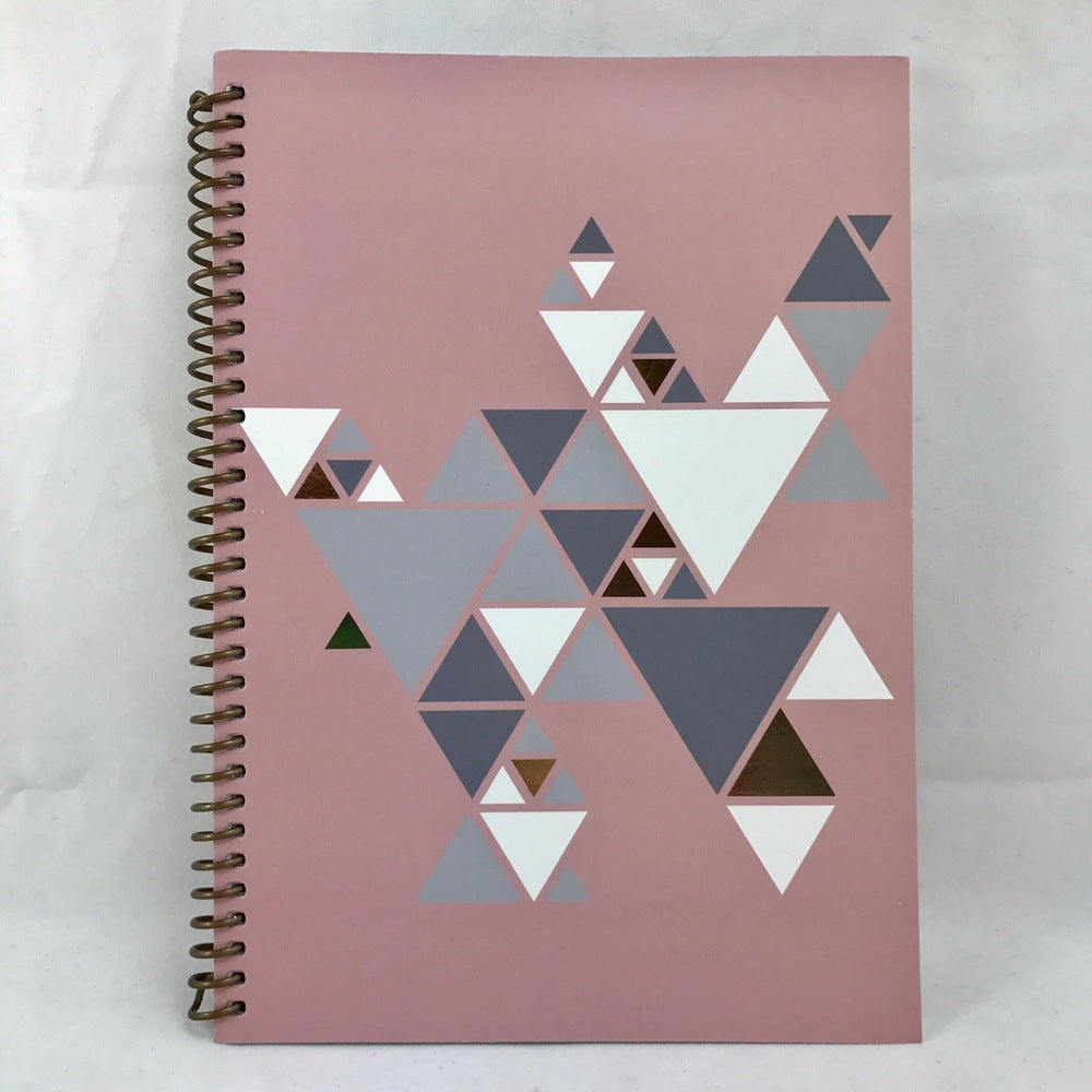 SPIRALBLOK ROSA FOIL A5