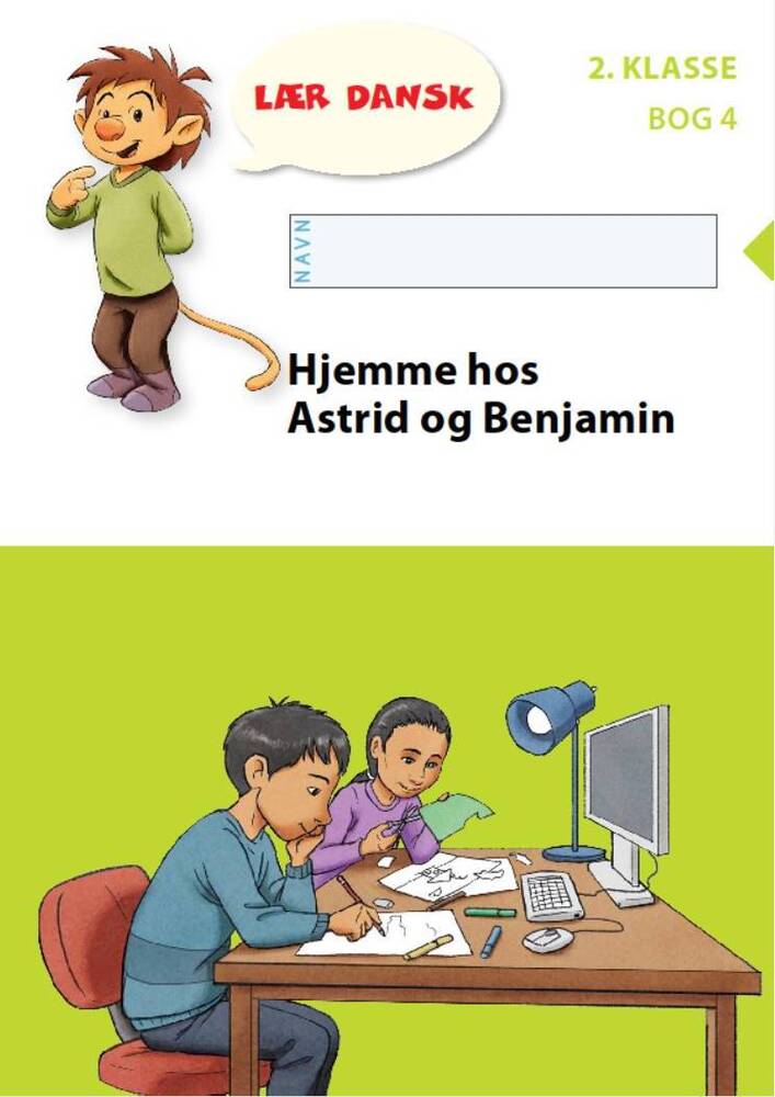 Hjemme hos Astrid og Benjamin