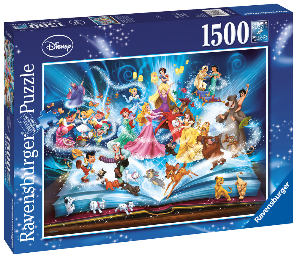 Puslespil Disney's Magical Storybook 1500 brikker
