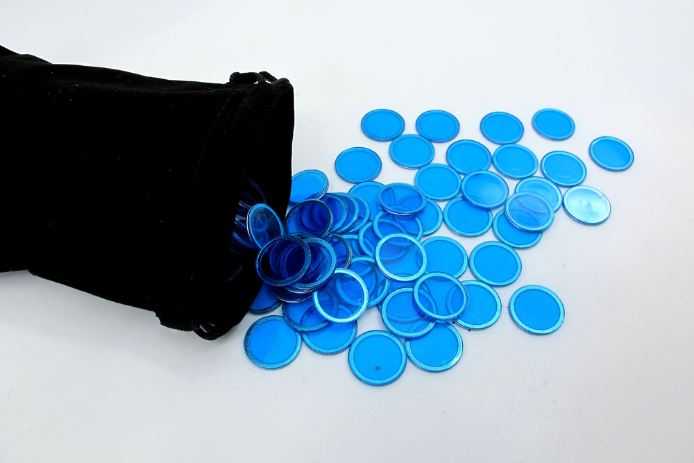 Bingo brikker magnetiske - 100 stk asst