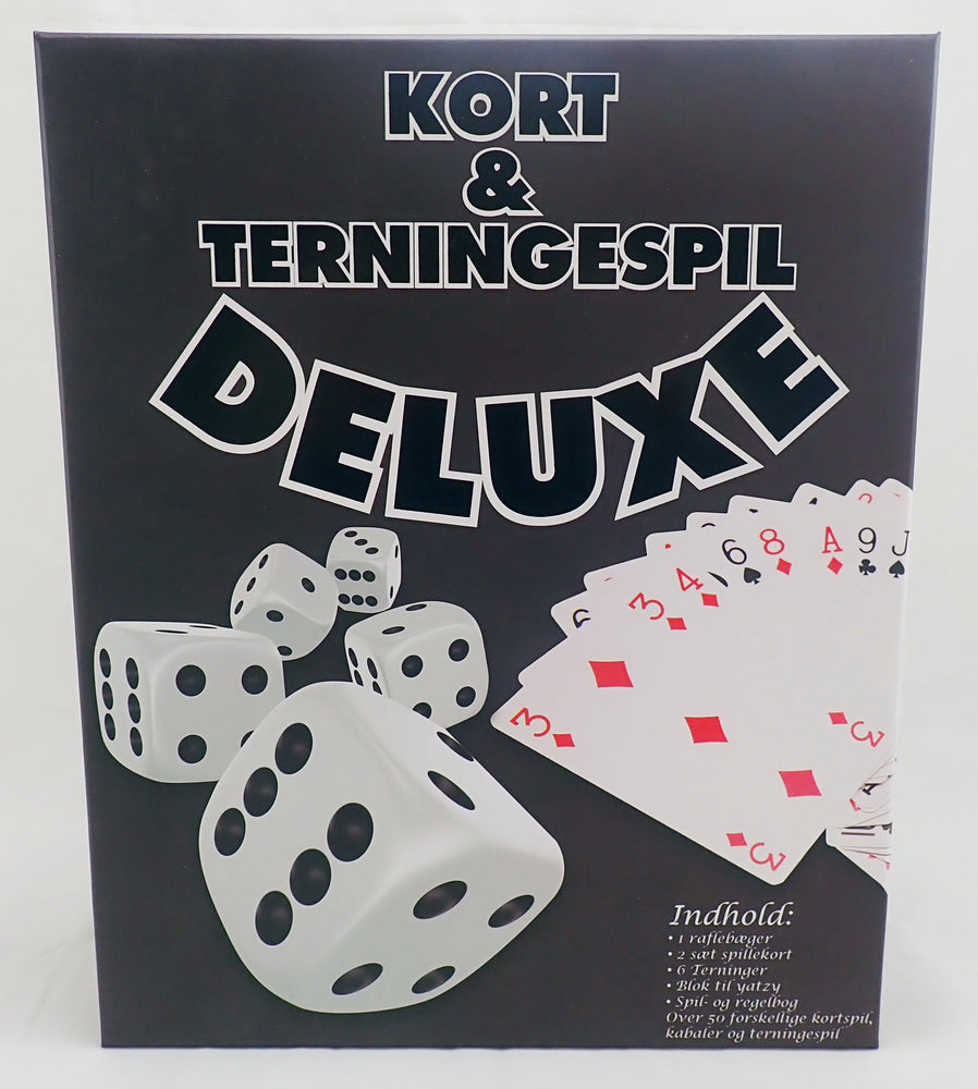 KORT OG TERNING SPIL DELUXE