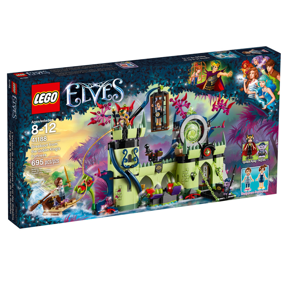 41188 LEGO Elves Flugten fra gnomkongens fort