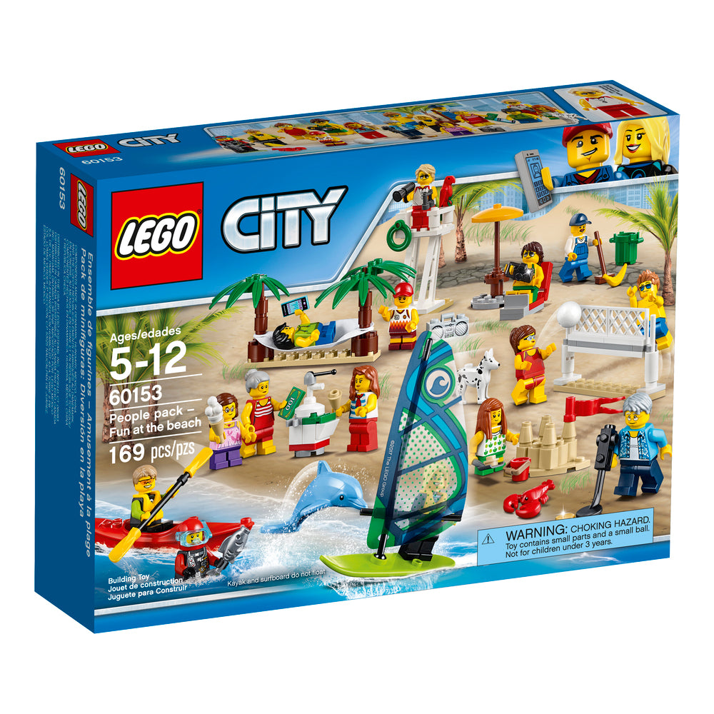 60153 LEGO City Figursæt sjov ved stranden