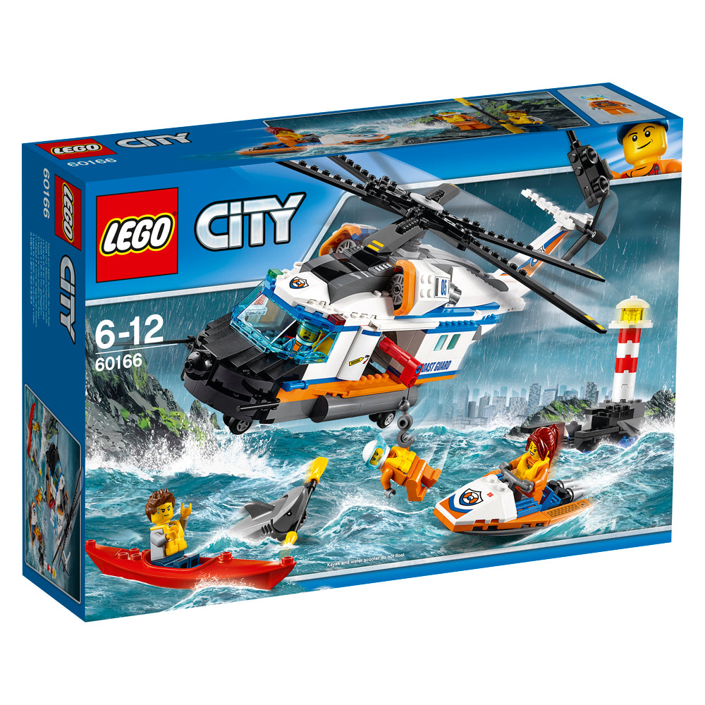 60166 LEGO CITY COAST GUARD STOR REDNINGSHELIKOPTER