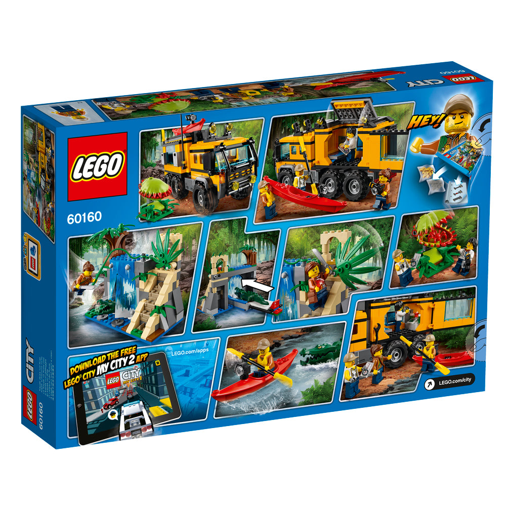 60160 LEGO JUNGLE MOBILT JUNGLELABORATORIUM