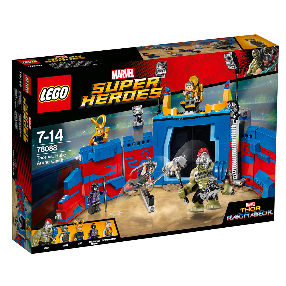 76088 LEGO SUPER HEROS THOR MOD HULK: KAMP I ARENAEN