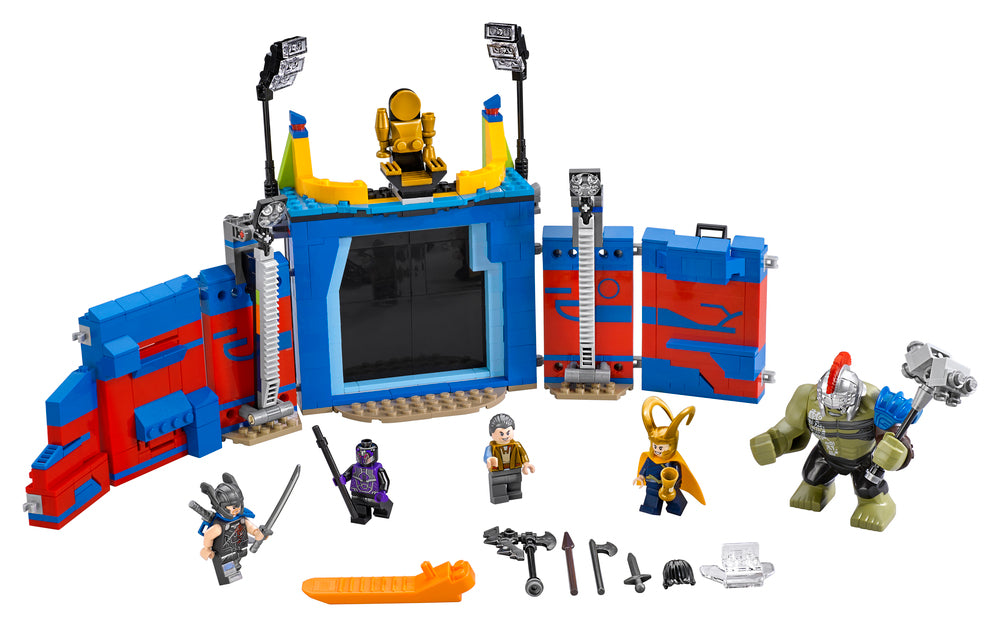 76088 LEGO SUPER HEROS THOR MOD HULK: KAMP I ARENAEN