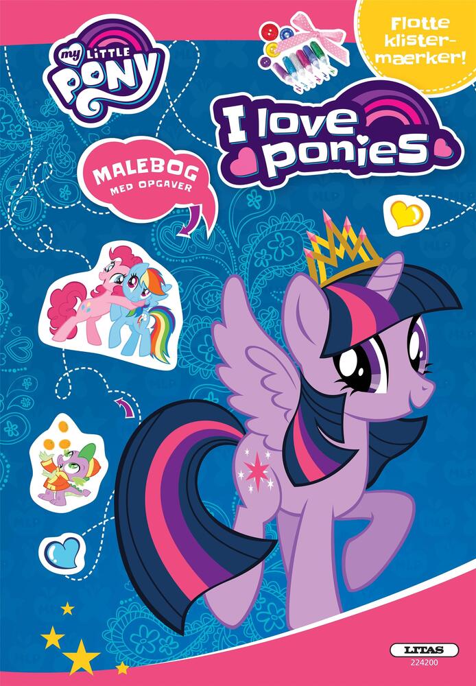 My Little Pony: aktivitetsbog (Kan kun købes på kolli 6 på ISBN 9788711696217)