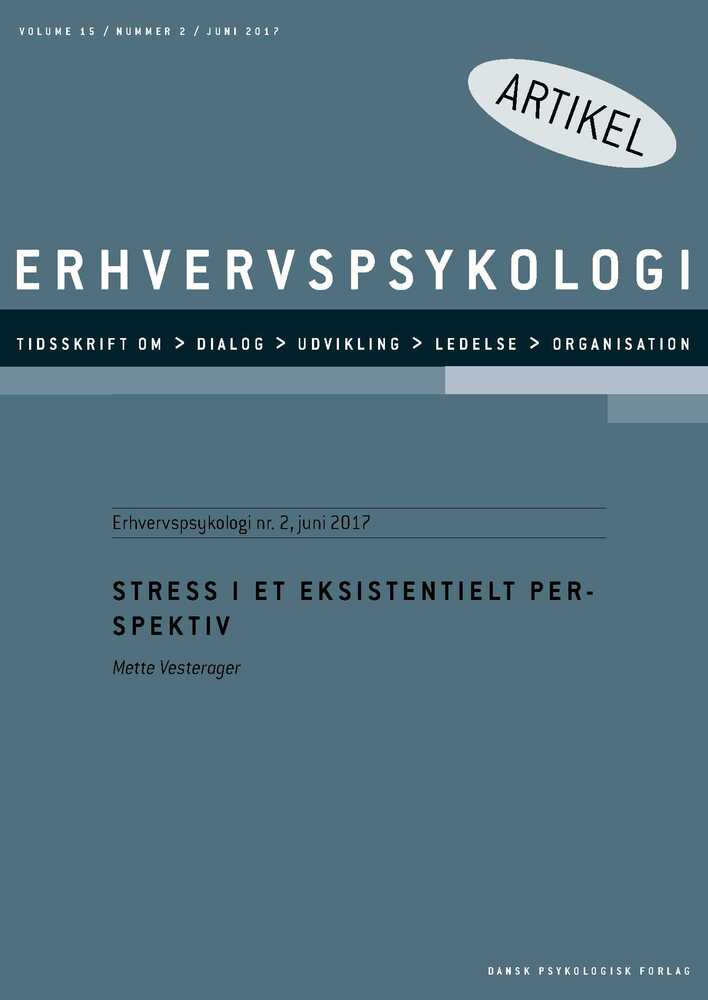 Stress i et eksistentielt perspektiv