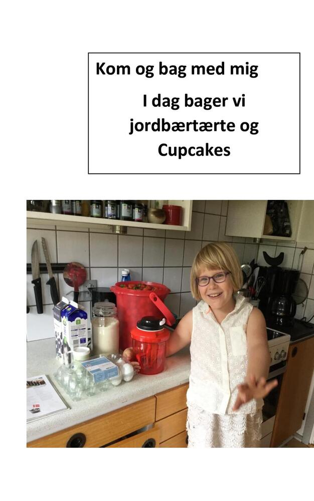 Amanda bager jordbærtærte