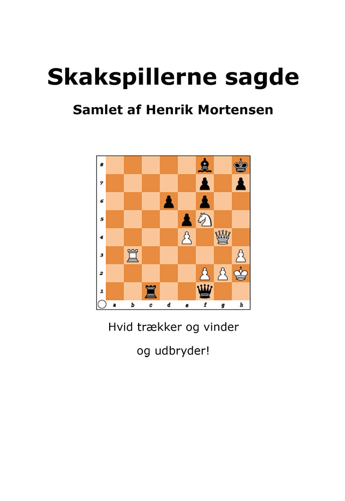 Skakspillerne sagde