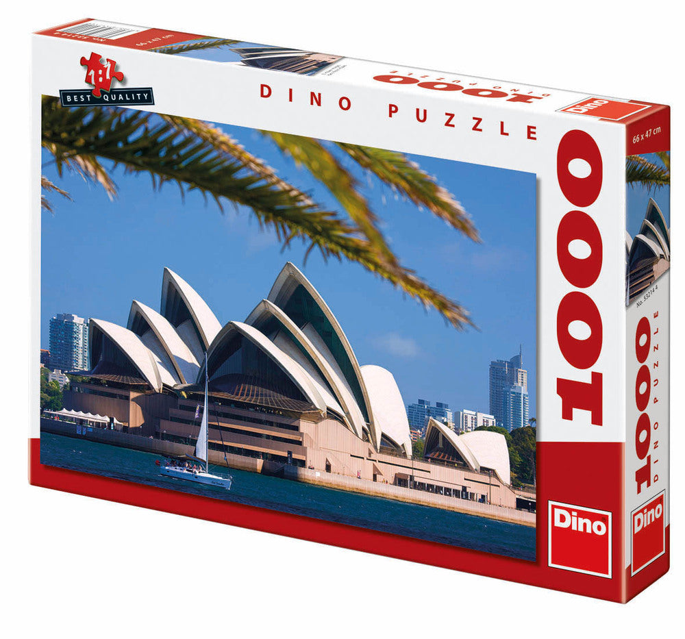 Puslespil 1000 brikker assorteret