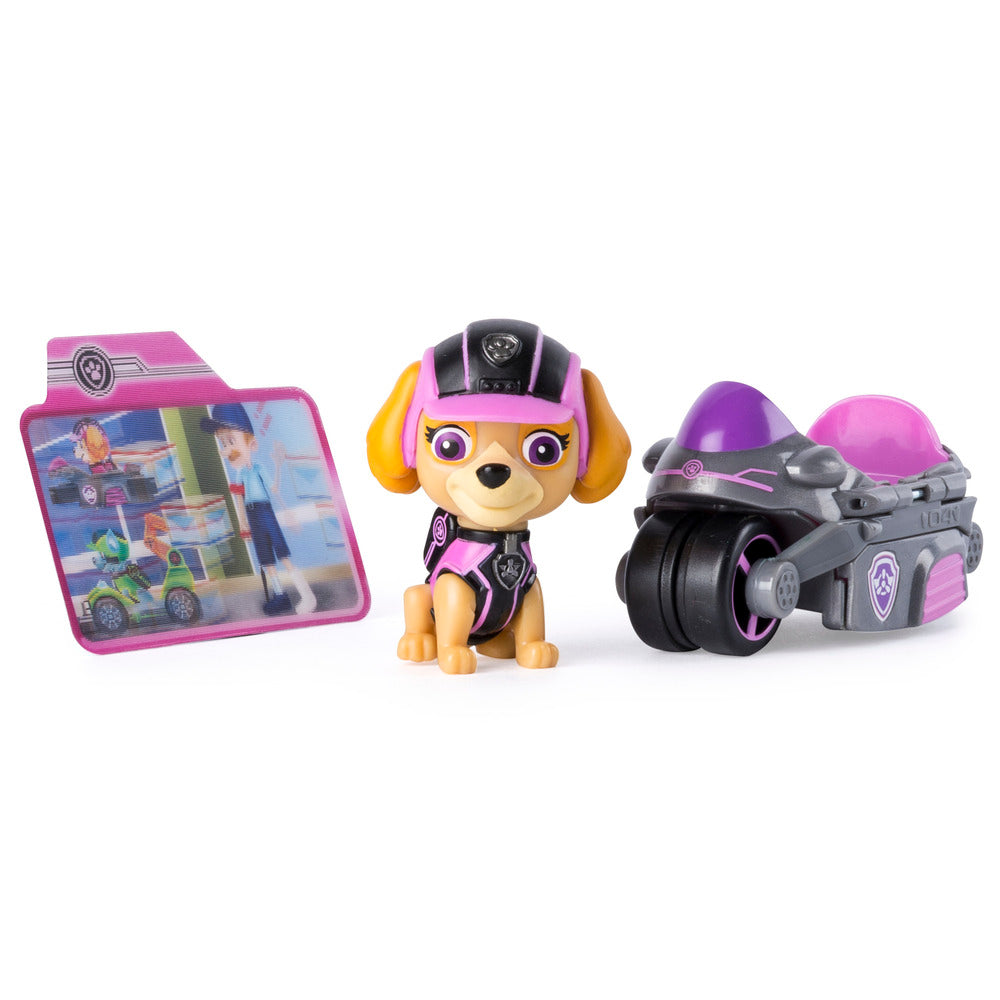 Paw patrol mini køretøj m. figurer ass.