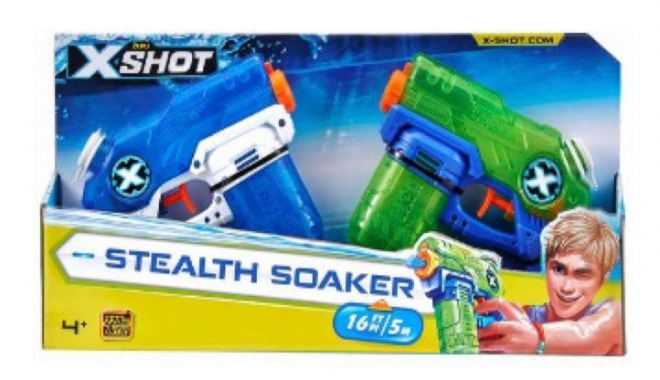 STEALTH SOAKER X-SHOT VANDPISTOL 2-PAK