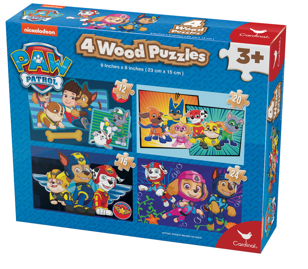 PAW PATROL TRÆSPUSLESPIL