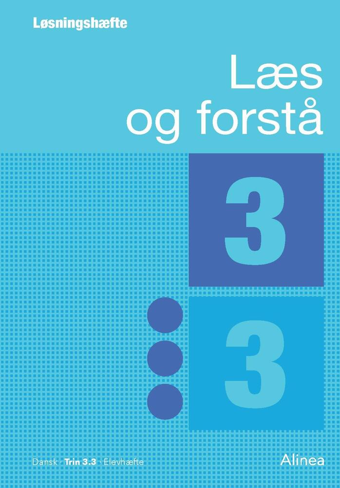Læs og forstå 3.3, Løsningshæfte
