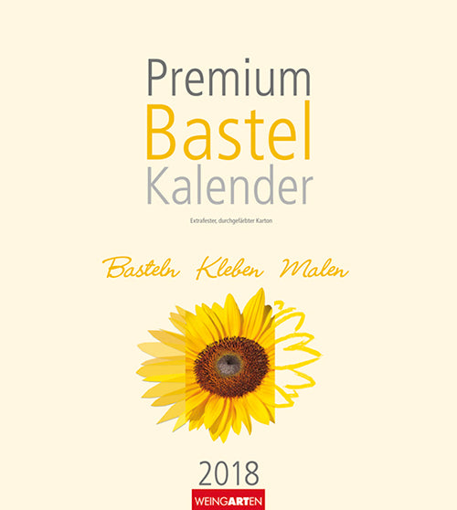 Bastelkalender champagner 2018