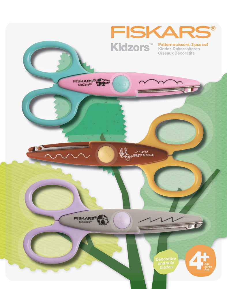 Fiskars mønster børnesaks højre/venstrehånd