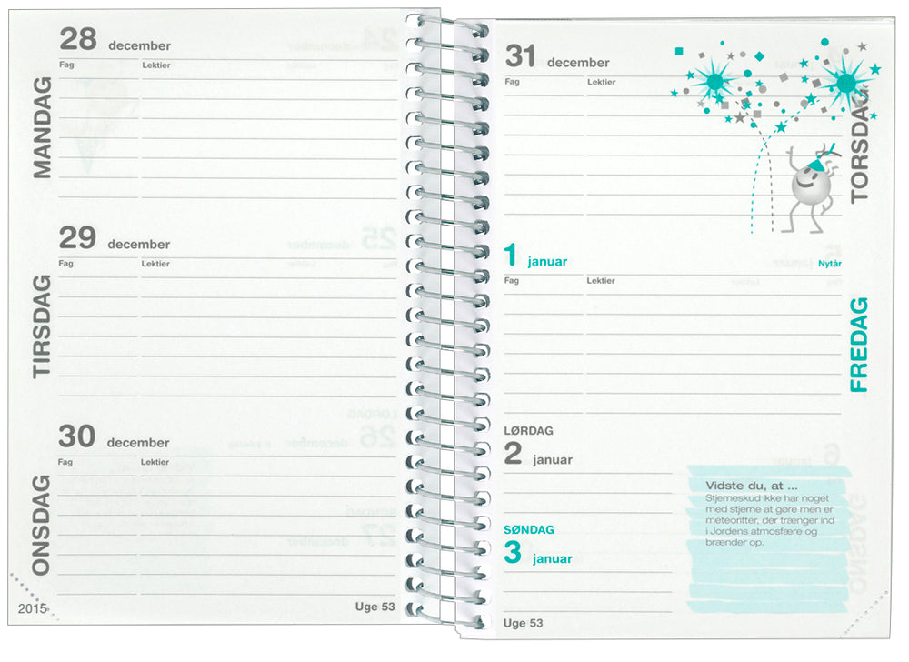 LEKTIEKALENDER MAY. 18/19 STOR UGE SMILEY