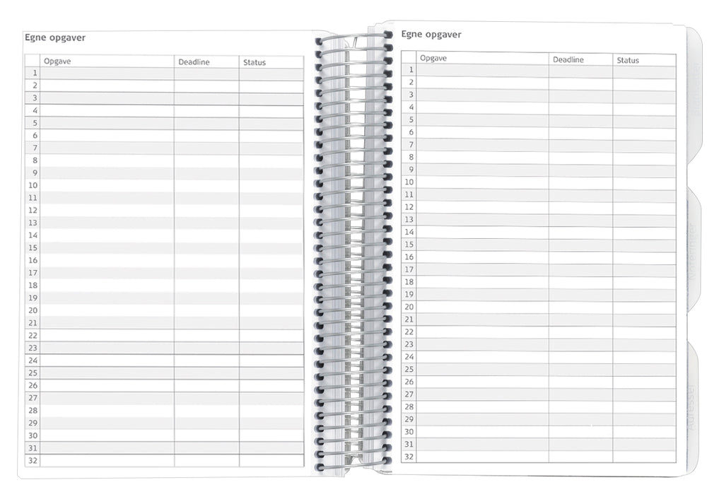 LÆRERKALENDER MAY. 18/19 A5 UGE MAT SORT