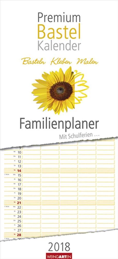 Bastelkalender Familienplaner 2018 Kalender