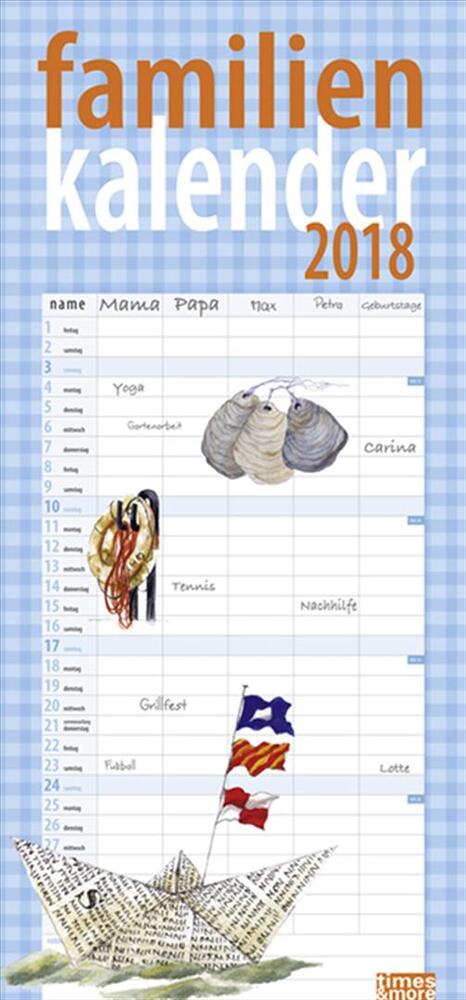 Familienplaner Schaffner 2018