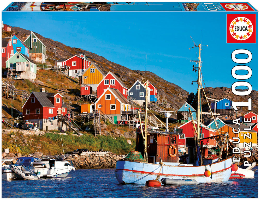 Puslespil nordic houses 1000 brikker