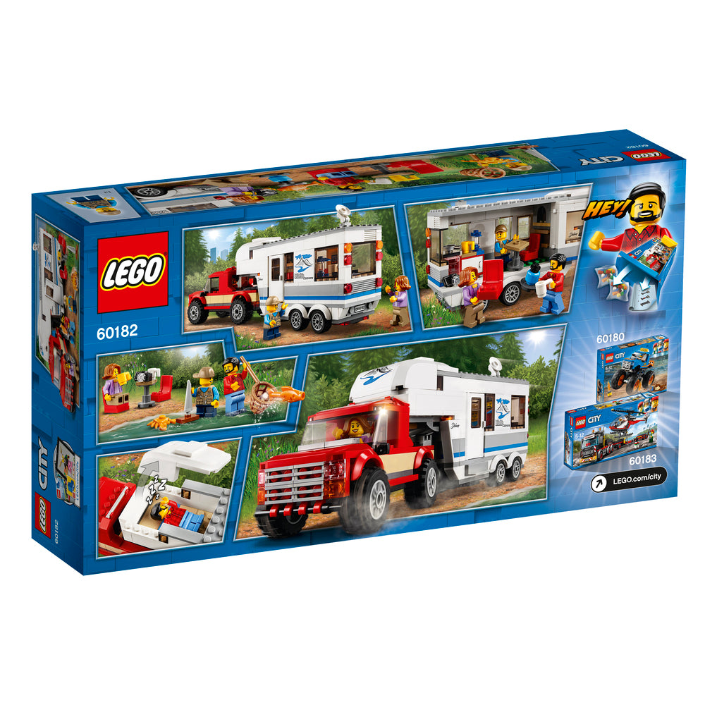 60182 LEGO CITY PICKUP OG CAMPINGVOGN
