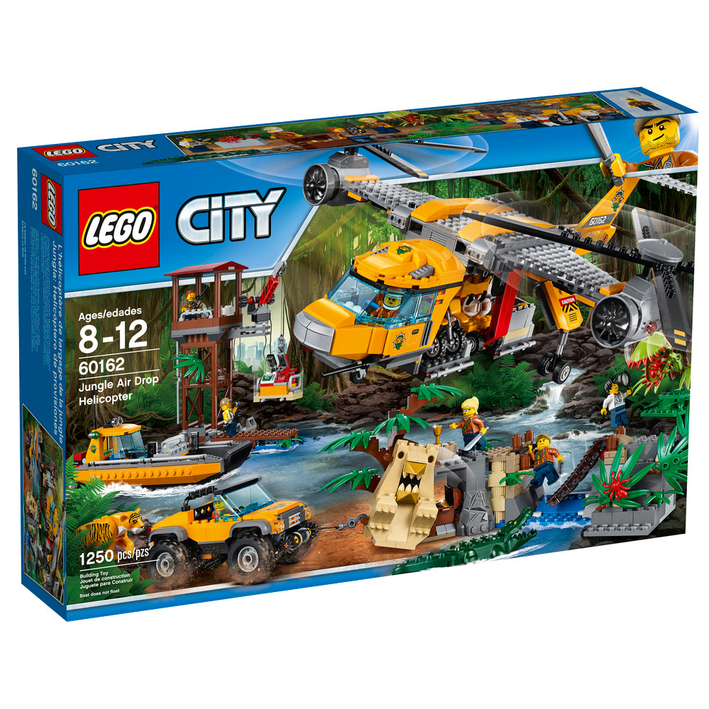 60162 LEGO CITY JUNGLENEDKASTNINGSHELIKOPTER