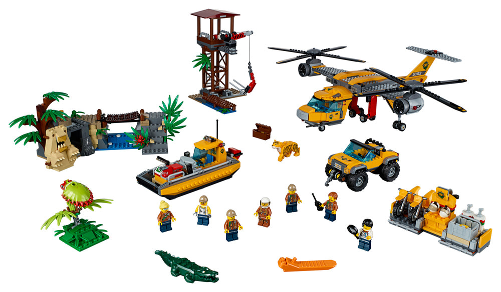 60162 LEGO CITY JUNGLENEDKASTNINGSHELIKOPTER