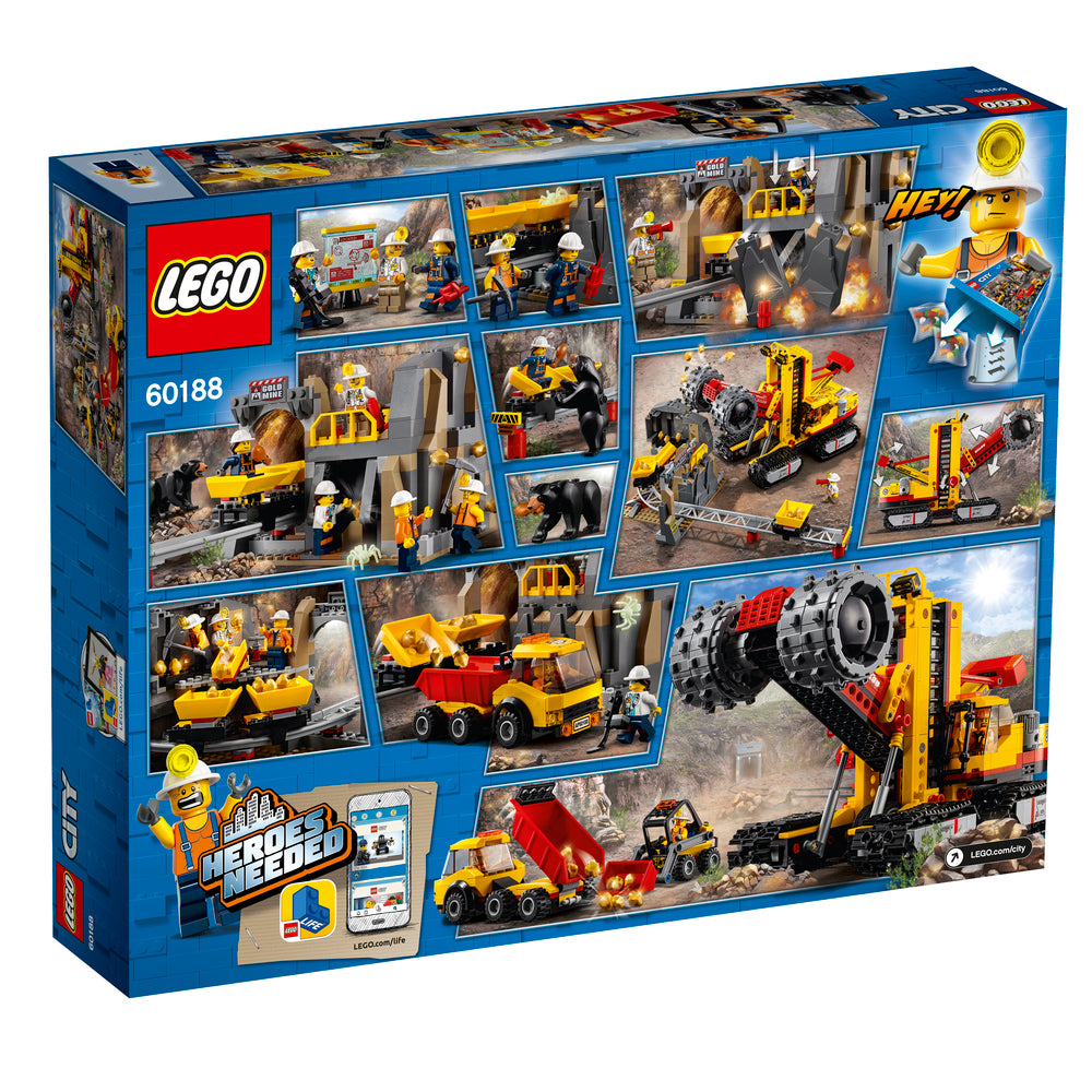 60188 LEGO City Mineeksperternes udgravning
