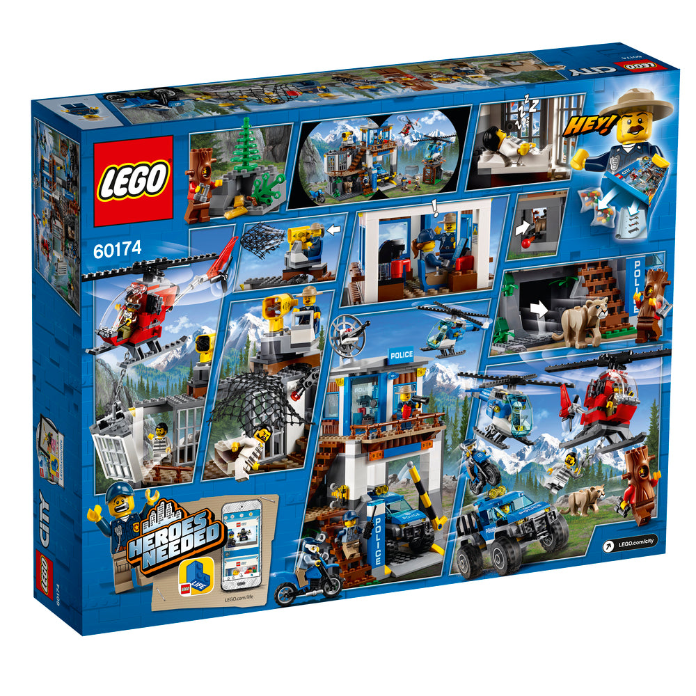 60174 LEGO CITY BJERGPOLITIETS HOVEDKVARTER