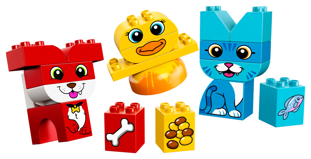 10858 LEGO DUPLO MINE FØRSTE PUSLERIER – KÆLEDYR