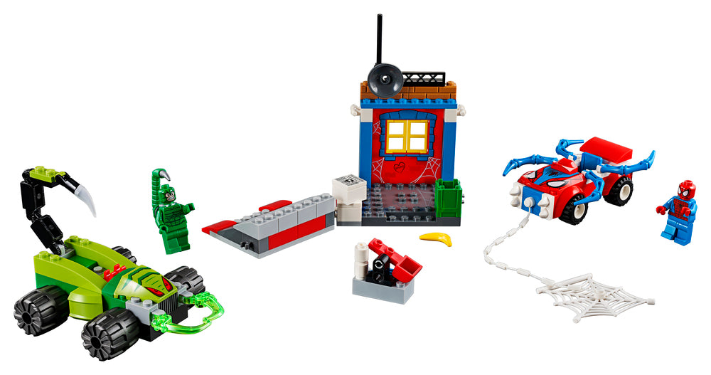 10754 LEGO Juniors Spider-mans gadekamp mod scorpion