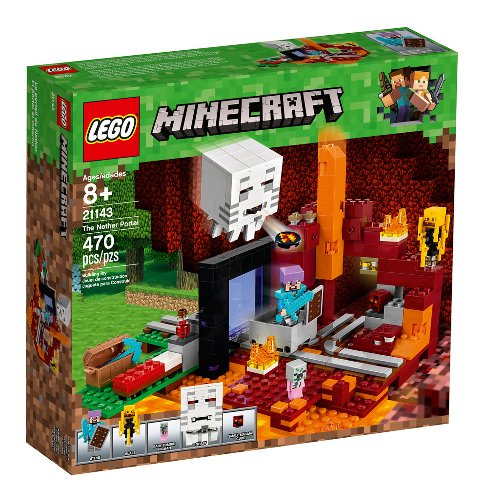 21143 LEGO Minecraft Netherportalen
