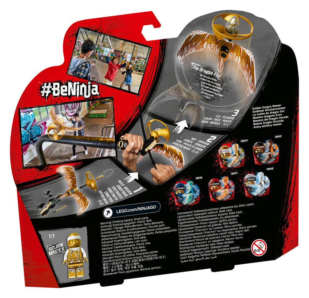 70644 LEGO NINJAGO DEN GYLDNE DRAGEMESTER