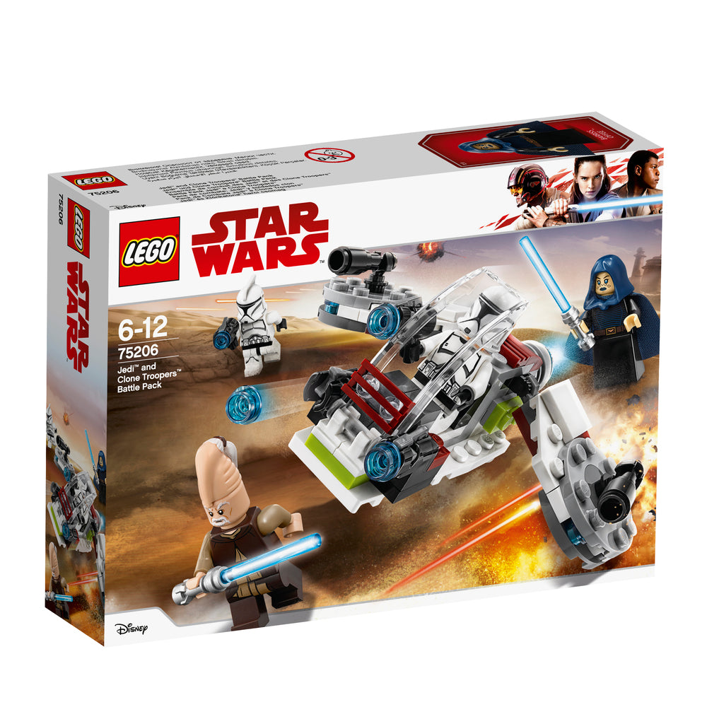 75206 LEGO STAR WARS JEDI-RIDDERE OG KLONSOLDATER BATTLE PAC
