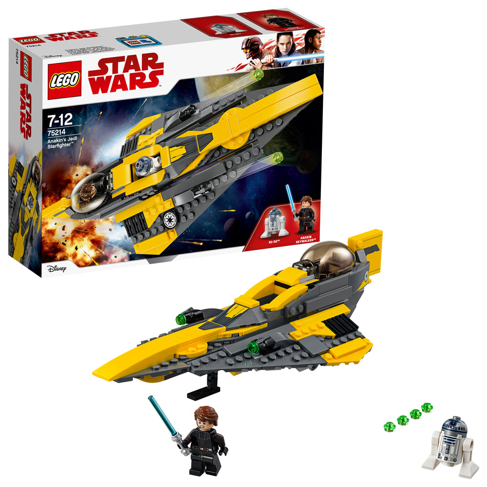 75214 LEGO STAR WARS ANAKINS JEDI-STJERNEJAGER