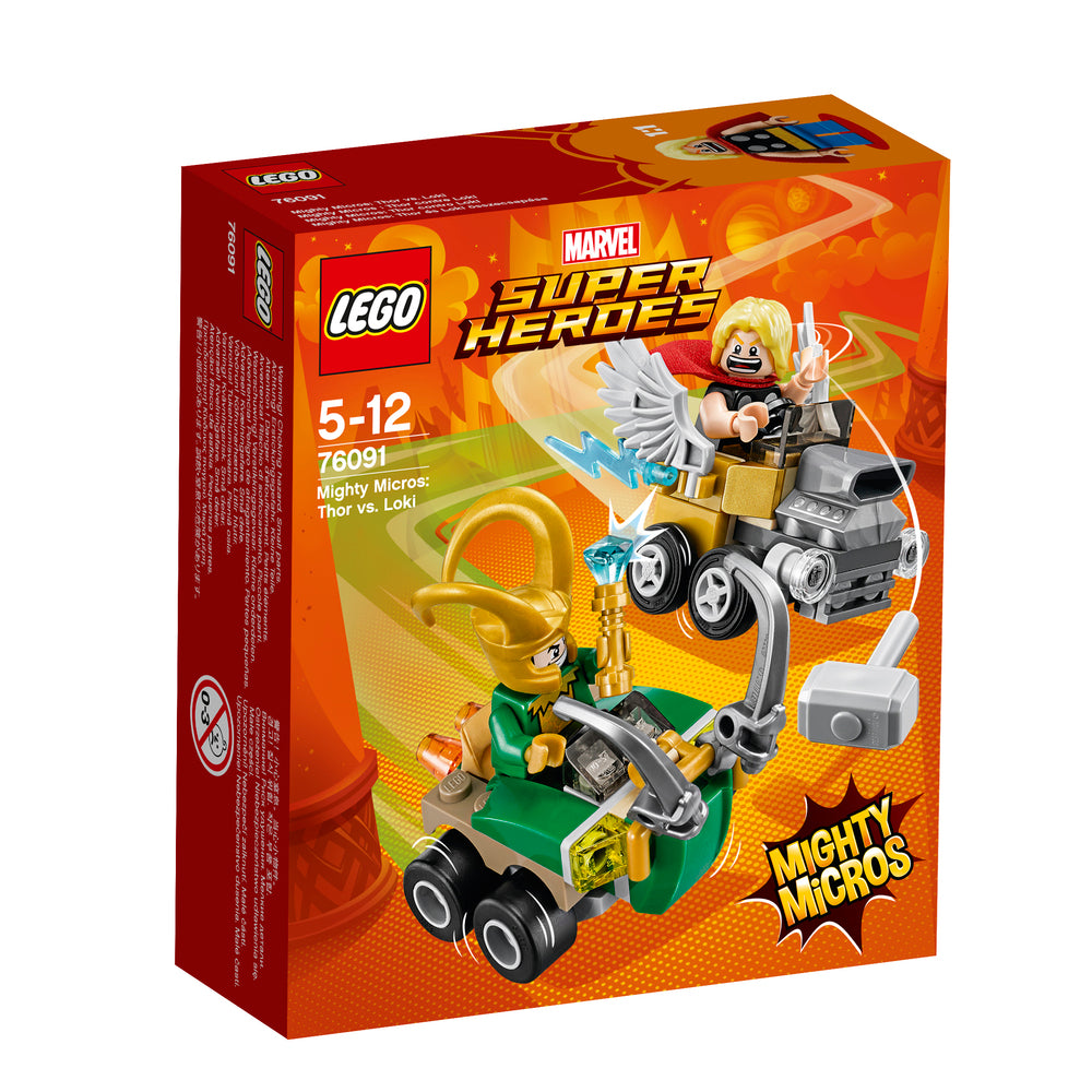 76091 LEGO Super Heroes Mighty Micros: Thor vs. Loki