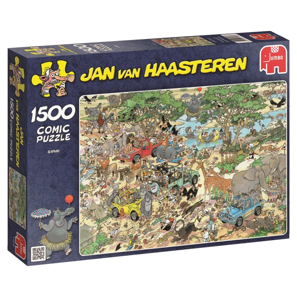 Puslespil jan van haasteren. waterrafting 1500 brikker