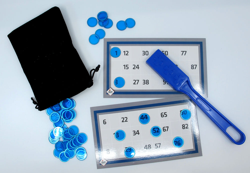 Bingostang inkl. 125 magnetiske brikker asst