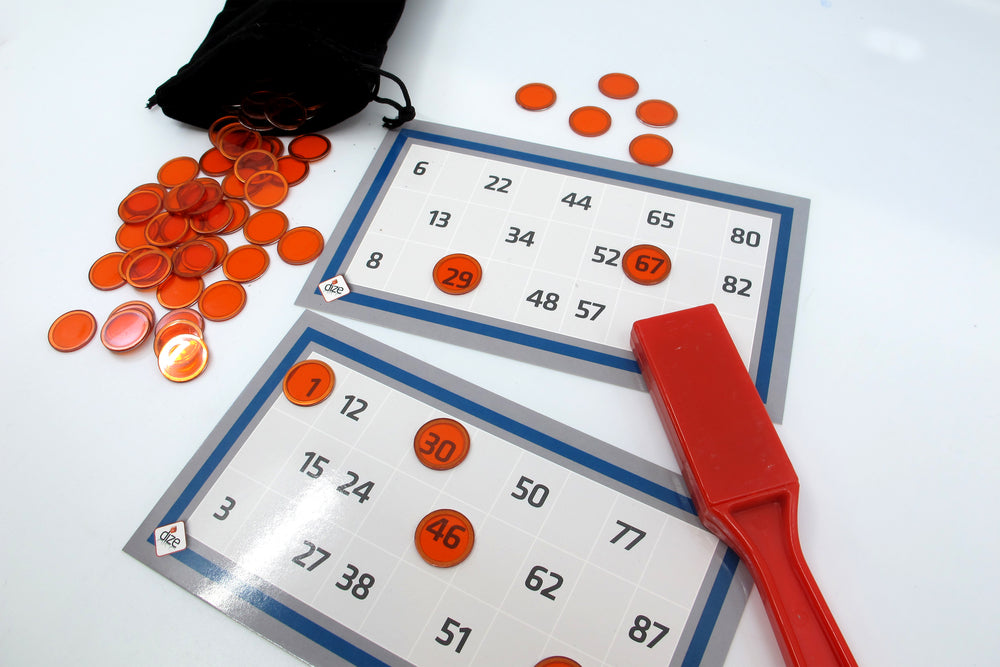 Bingostang inkl. 125 magnetiske brikker asst