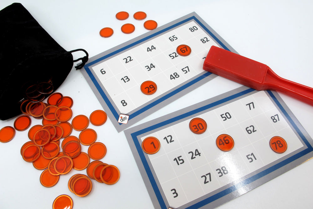 Bingostang inkl. 125 magnetiske brikker asst